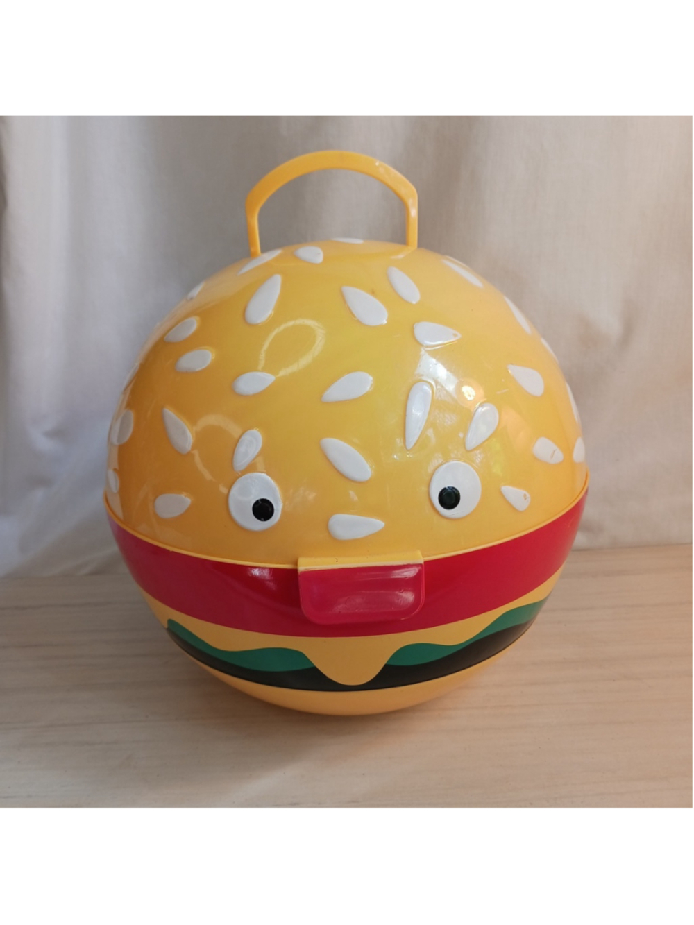 Sun Squad Hamburger BBQ Condiment Caddy Picnic Organizer Burger Case 10”